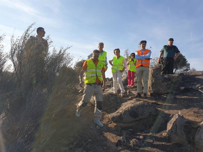 Incendios.-La delegada del Gobierno en CyL confía en que los medios desplegados permitan subsanar el primer "sobresalto"
