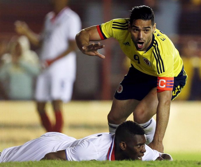 Radamel Falcao marca gol en el amistoso de Colombia contra Costa Rica