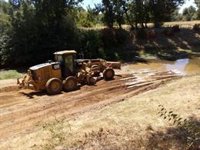 La CHG adecenta el Vado del Quema para facilitar el tránsito de los peregrinos hacia la Aldea del Rocío