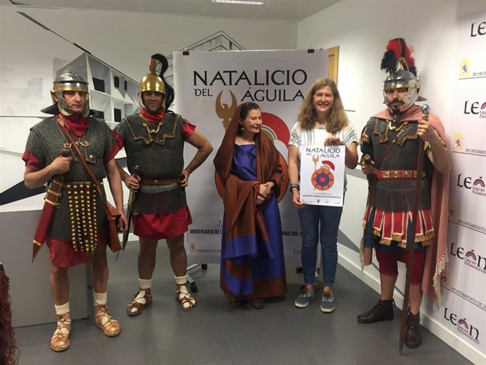 León rememorará del 5 al 9 de junio la fundación de la Legio VII Gémina con el 'Natalicio del águila'