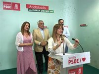 Verónica Pérez señala el "calendario" del PSOE para la Diputación y el "gran aval" del que goza Villalobos