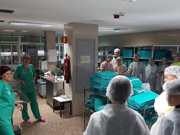 Córdoba.- Educación.- Más de 300 alumnos visitan el Hospital Infanta Margarita de Cabra dentro del programa 'Conócenos'