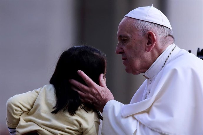 Pope Francis weekly general audience in the Vatican