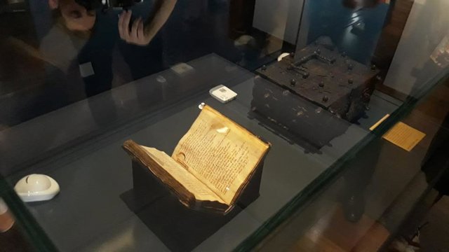 El C dice Del Cantar De M o Cid Se Expone Por Primera Vez En La 