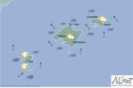 Predicción meteorológica para este miércoles 5 de junio en Baleares: