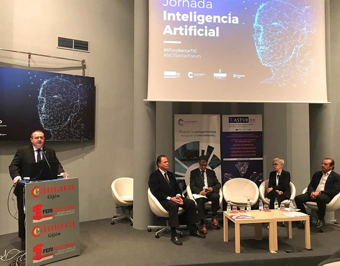 [Grupoasturias] Foto Y Audios Consejero Empleo Inauguración V Foro Internacional Sector Tic