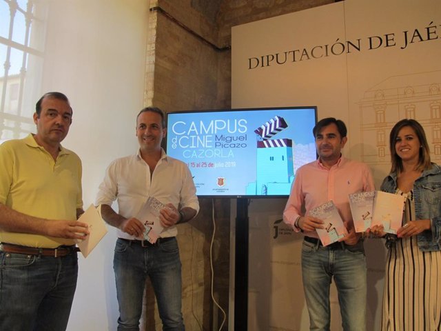 Jaén.- MásJaén.- Los directores Martín Cuenca, Pablo Berger y Gracia Querejeta, en el II Campus de Cine 'Miguel Picazo'