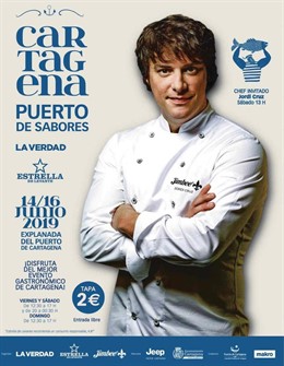 Jordi Cruz y Pablo González Conejero convertirán Cartagena en un Puerto de Sabor