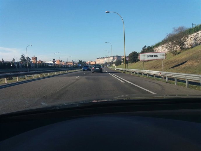 Accesos a Oviedo, carreteras asturianas, autopista Y