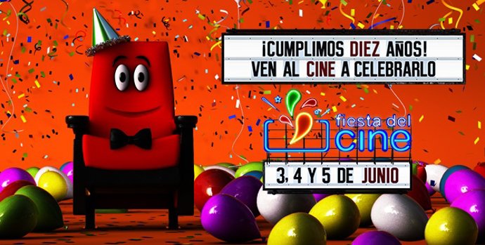 La 16 edición de la Fiesta del Cine arranca hoy con entradas a 2,90 euros