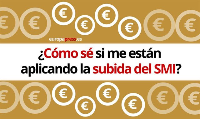 Cómo saber si te están subiendo el SMI