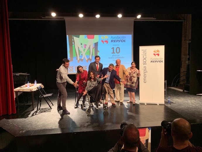 VÍDEO: Blanca Marsillach y Fundación Repsol celebran 10 años de teatro inclusivo