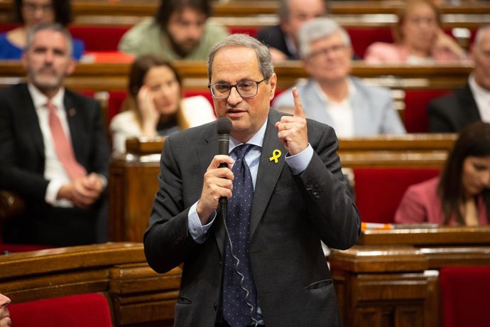 Torra comena aquest dimarts amb ANC i mnium la seva ronda de contactes amb entitats i partits