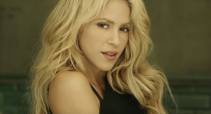 Shakira en el seu videoclip Xantatge