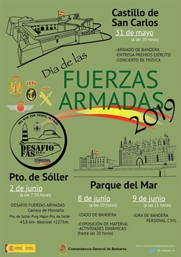 El Parc de la Mar acogerá este sábado exhibiciones de aviones y helicópteros por el Día de las Fuerzas Armadas