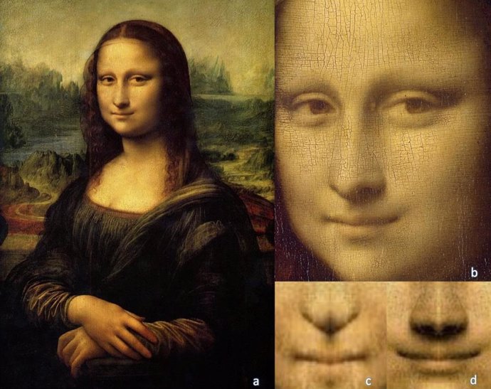La sonrisa de Mona Lisa no era sincera, según indica su asimetría