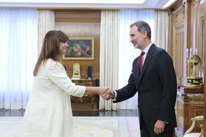 Audiencia del Rey a Laura Borrás Castanyer, de Junts (Junts per Catalunya-Junts)