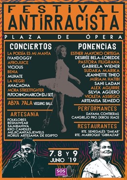 LLega a Madrid el primer Festival Antirracista con mesas de debate, conciertos, performances y fotografía