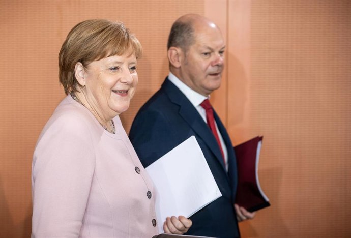 German cabinet meeting in Berlin