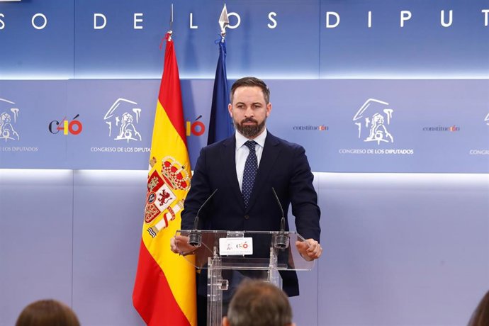 Audiencia del Rey a Santiago Abascal de VOX