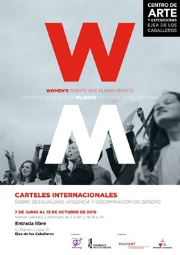 Ndp. La Dpz Lleva Al Centro De Arte Y Exposiciones De Ejea Una Selección De Carteles Internacionales Sobre Desigualdad Y Violencia De Género