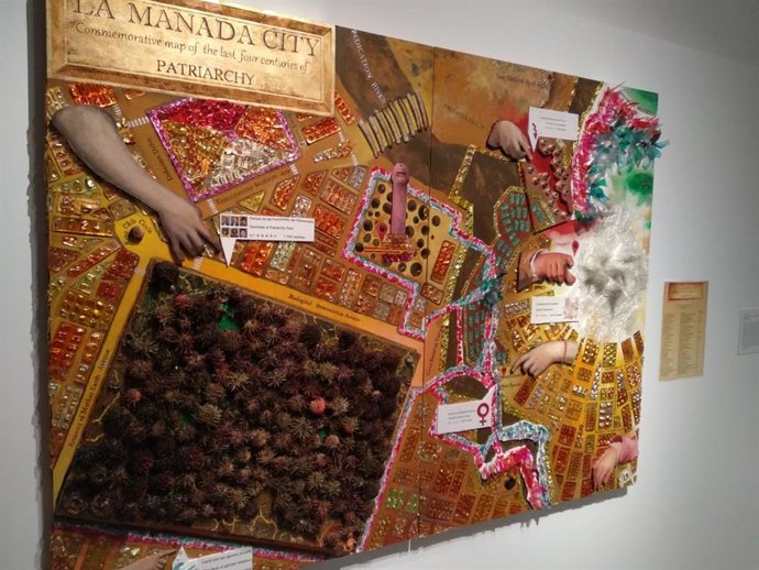 Las autoras de las obras de 'Maculadas sin remedio' (Córdoba) exigen la reposición de la obra que fue atacada