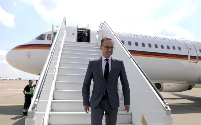 German Foreign Minister Maas visits Kiev
