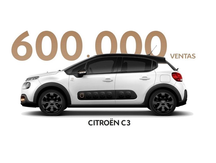Citron acumula 600.000 unidades vendidas de la tercera generación del C3 en dos