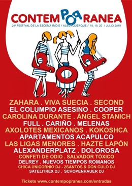 Zahara, Viva Suecia o Carolina Durante, en el cartel del Contempopránea, que se celebrará en julio en Alburquerque