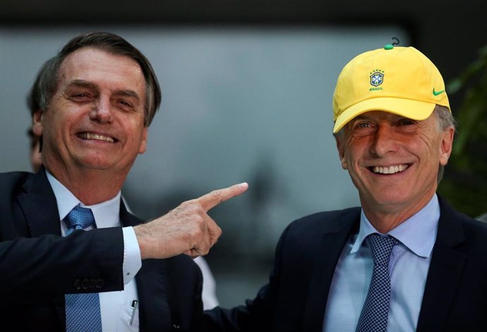 UE/Iberoam.- Macri y Bolsonaro aseguran que el acuerdo comercial entre la UE y MERCOSUR está "muy cerca"