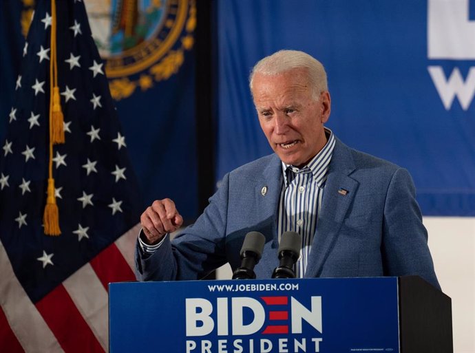 Joe Biden campaigns in New Hampshire
