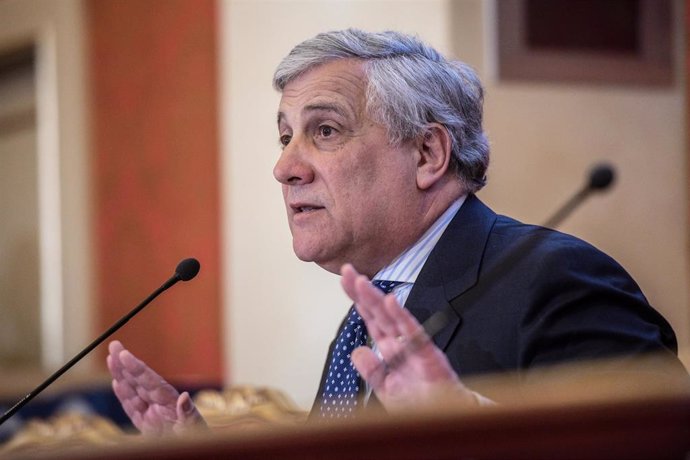 Antonio Tajani presents Forza Italia candidates for EU elections
