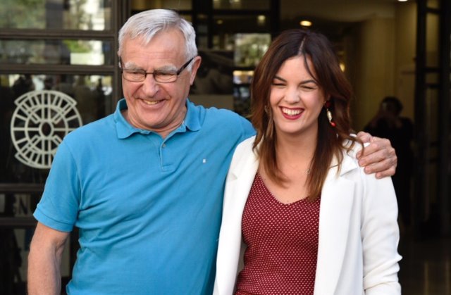 Joan Ribó (Compromís) y Sandra Gómez (PSPV-PSOE) se reúnen para llegar a un nuevo Gobierno de coalición en la ciudad de Valencia