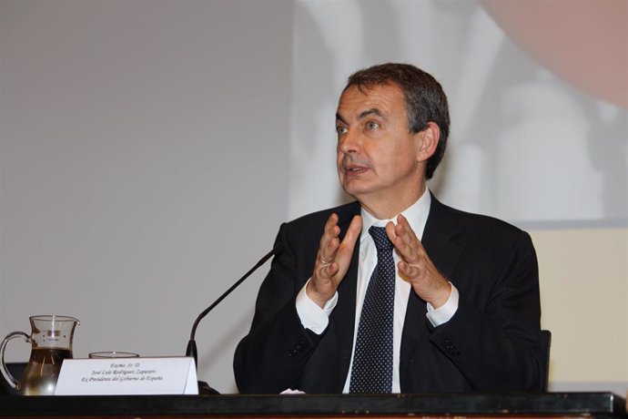 José Luis Rodríguez Zapatero ofrecerá el lunes una conferencia en Santiago de Compostela