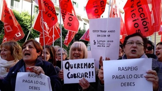 El Consell autoriza la contratación del servicio de limpieza de los centros docentes públicos por 48,6 millones