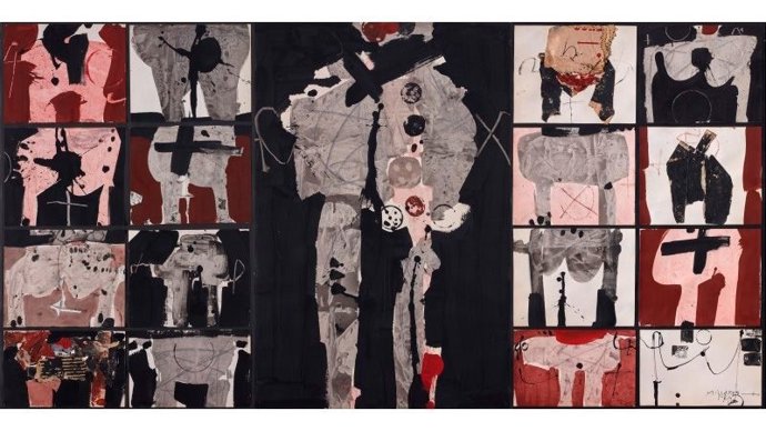 'El Grito Silencioso' De Millares Llega Al Centro Botín Con Un Centenar De Obras Sobre Papel