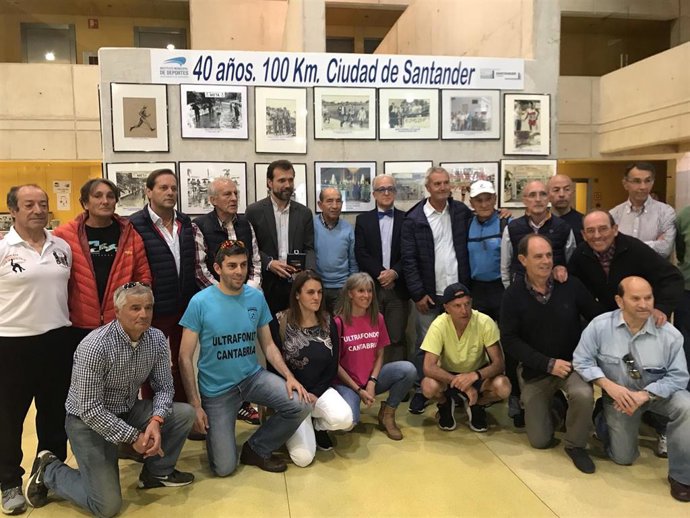 Santander.- El Palacio de Deportes acoge una muestra por el 40 aniversario de la prueba de los 100 Kilómetros Pedestres