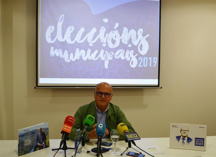26M.- Baltar presenta un programa para la Diputación centrado en la "gestión" y el "futuro" de la provincia de Ourense