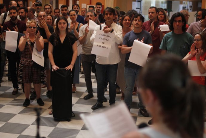 Sevilla.- Adelante apoya las protestas de los docentes del Conservatorio Superior de Música y pide escuchar sus demandas