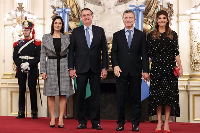Brazilian President Jair Bolsonaro visits Argentina