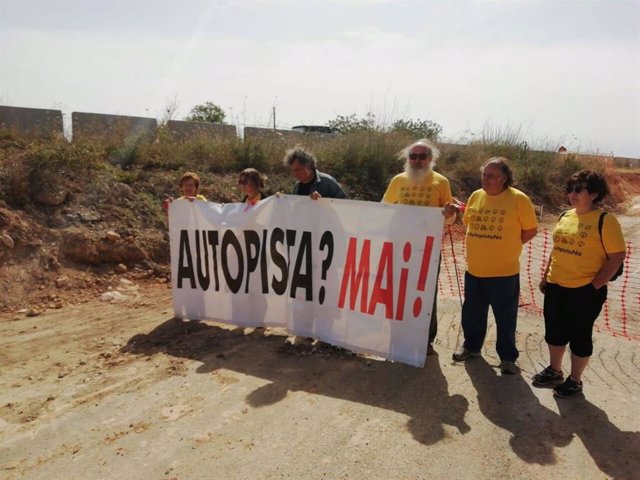 La Plataforma Antiautopista sigue pidiendo la paralización de la construcción de la carretera Llucmajor-Campos
