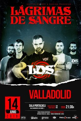 'Lágrimas De Sangre' Presenta Este Viernes En La Sala Porta Caeli Valladolid Su Nuevo Disco, 'Vértigo'