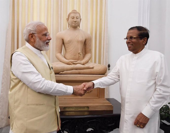 Sri Lanka.- Modi visita Sri Lanka para honrar a los fallecidos en la masacre del Domingo de Pascua