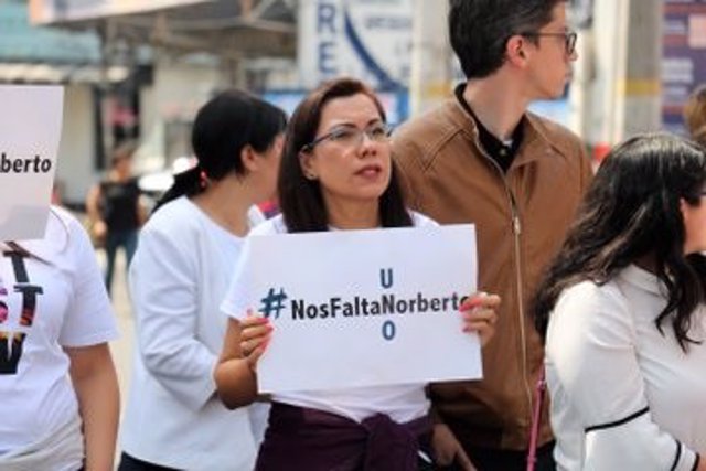 El secuestro del joven estudiante universitario Norberto Ronquillo causa indignación en México