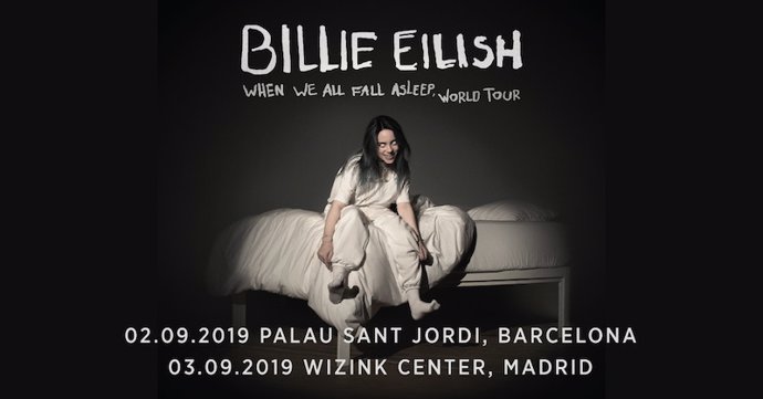 Ampliació d'aforament dels concerts de Billie Eilish a Barcelona i Madrid