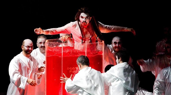 Espectáculo 'Carmina Burana' de La Fura del Baus