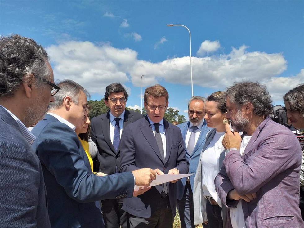 Feijóo esquiva el veto de Ciudadanos a Baltar y denuncia "un pacto del Tinell" del PSdeG para impedir gobiernos del PP