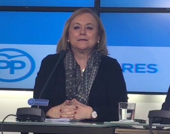 Mercedes Fernández (PP) considera "bona idea" la propuesta de pactu de Rivera a Casado anque "llega tarde"