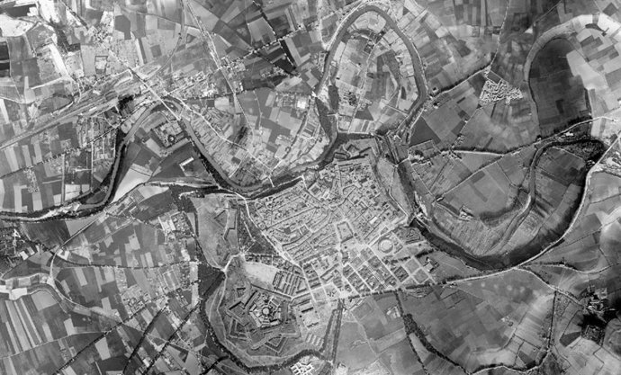 El Gobierno foral publica la actualización de las imágenes del vuelo realizado entre 1927 y 1934 por Julio Ruiz de Alda