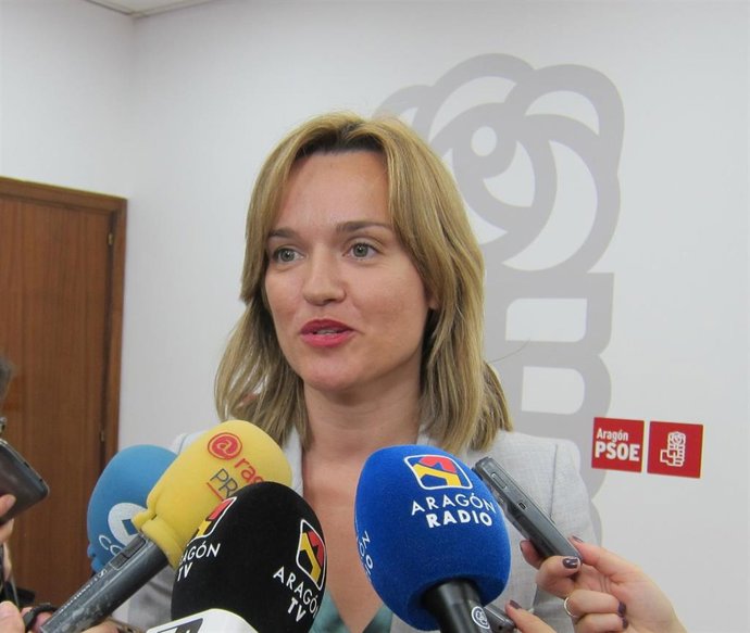 26M.- Alegría (PSOE) cree que a los zaragozanos no les gustaría ver la foto de Colón en la plaza del Pilar